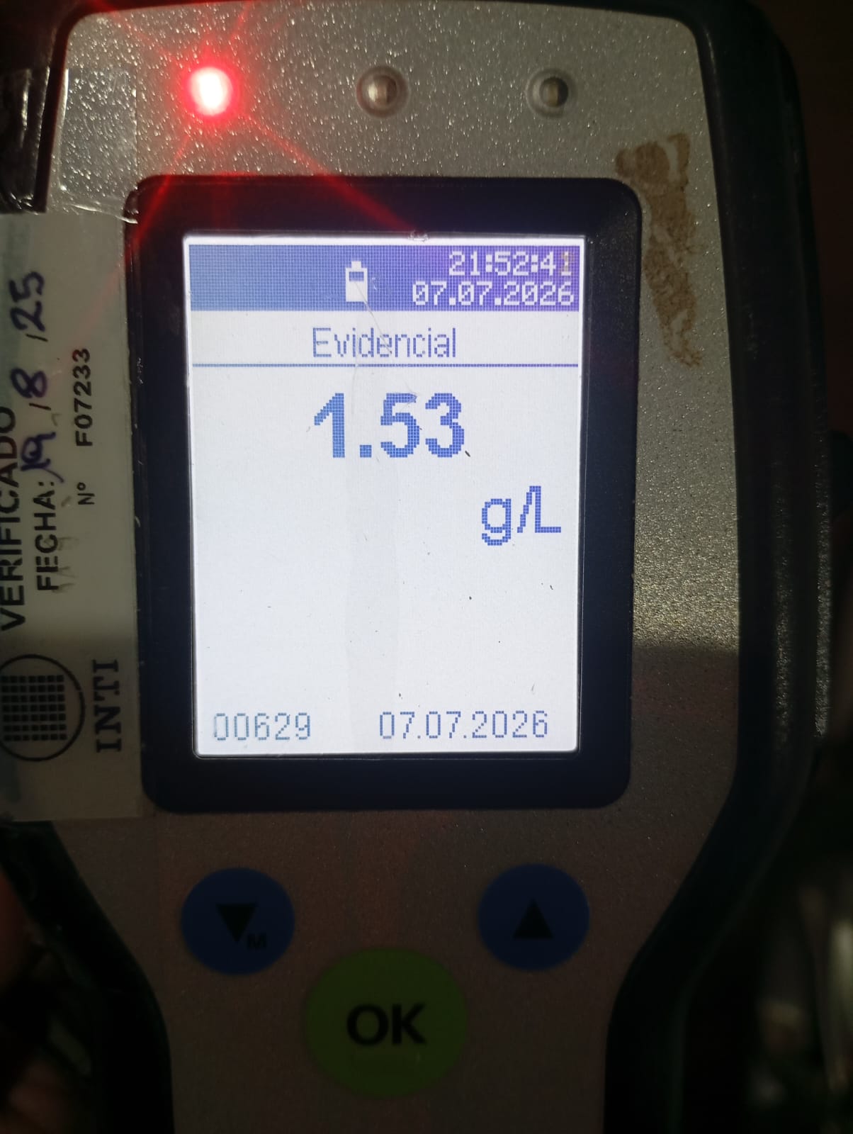 Detuvieron a un motociclista ebrio en Eldorado: tenía 1,53 g/l de alcohol en sangre 2